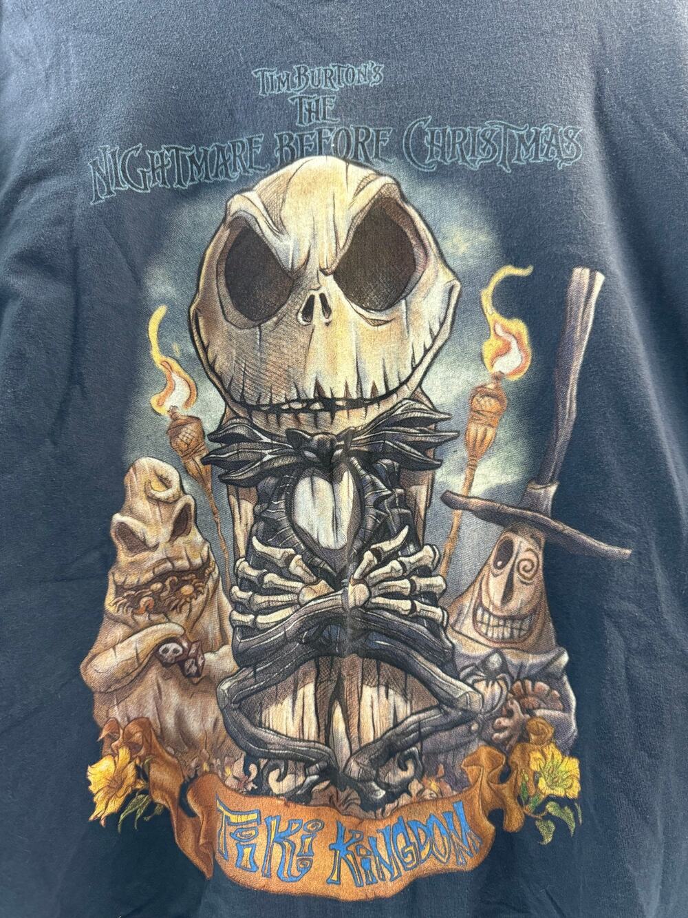 Disney Studio XXL Nightmare Before Christmas Jack Skellington T shirt - Picture 1 of 7